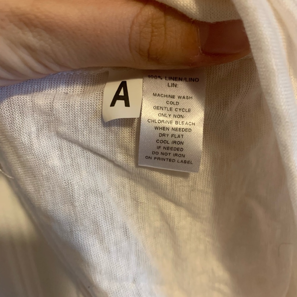 LOFT Linen T Shirt - Picture 3 of 4
